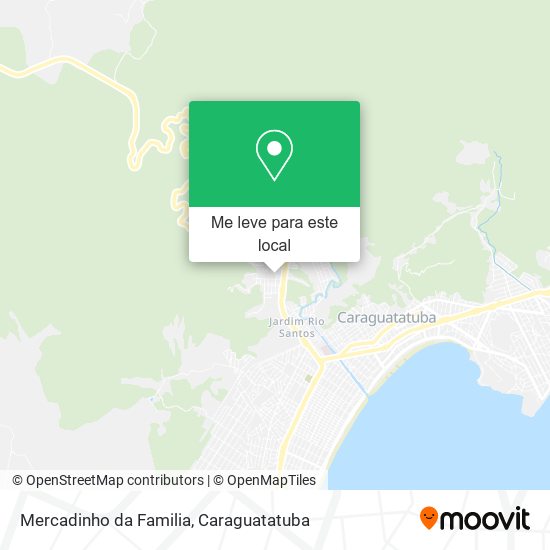 Mercadinho da Familia mapa