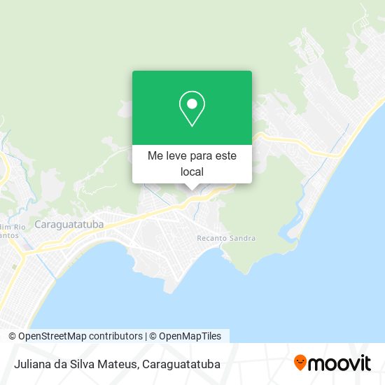 Juliana da Silva Mateus mapa