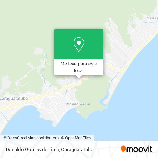Donaldo Gomes de Lima mapa