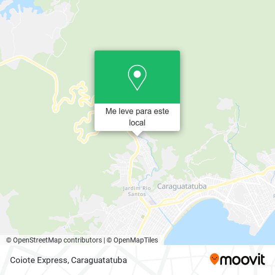 Coiote Express mapa