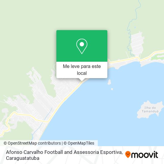 Afonso Carvalho Football and Assessoria Esportiva mapa