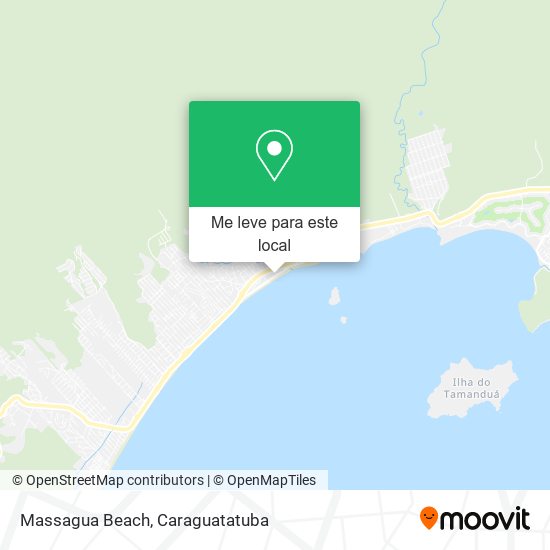 Massagua Beach mapa