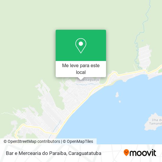 Bar e Mercearia do Paraiba mapa