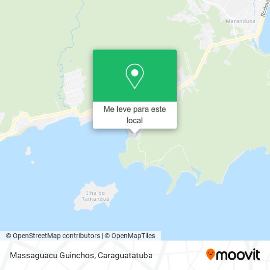 Massaguacu Guinchos mapa