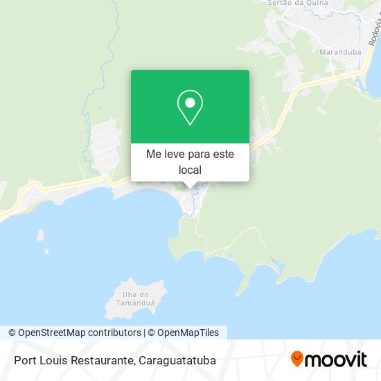 Port Louis Restaurante mapa