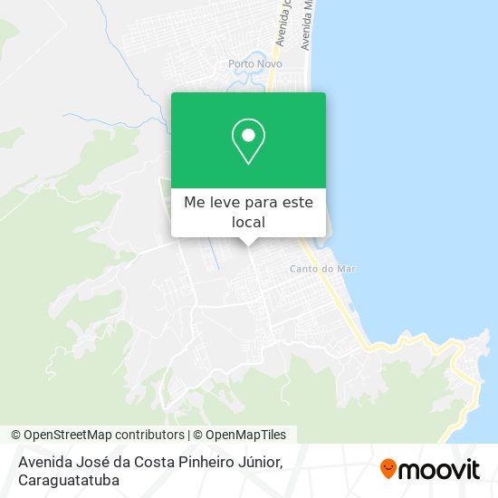 Avenida José da Costa Pinheiro Júnior mapa