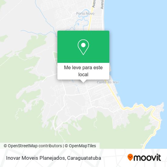 Inovar Moveis Planejados mapa