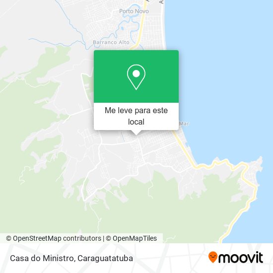 Casa do Ministro mapa
