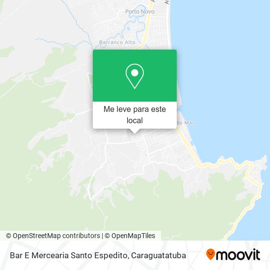 Bar E Mercearia Santo Espedito mapa
