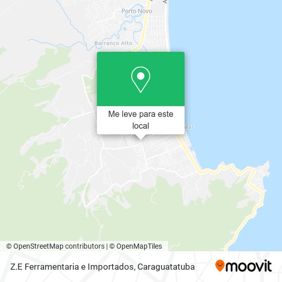 Z.E Ferramentaria e Importados mapa
