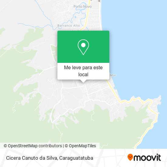 Cicera Canuto da Silva mapa