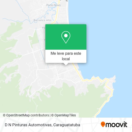 D N Pinturas Automotivas mapa