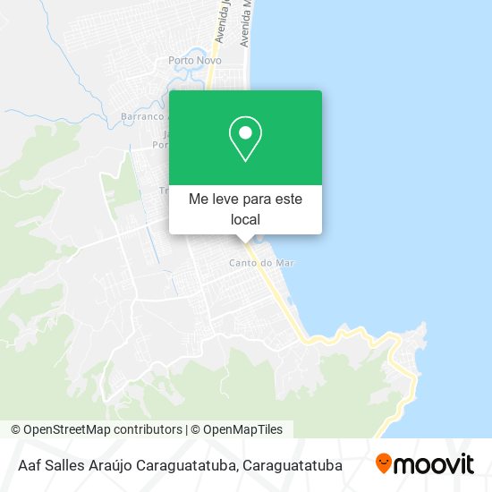 Aaf Salles Araújo Caraguatatuba mapa