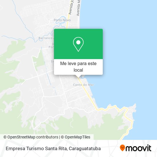 Empresa Turismo Santa Rita mapa