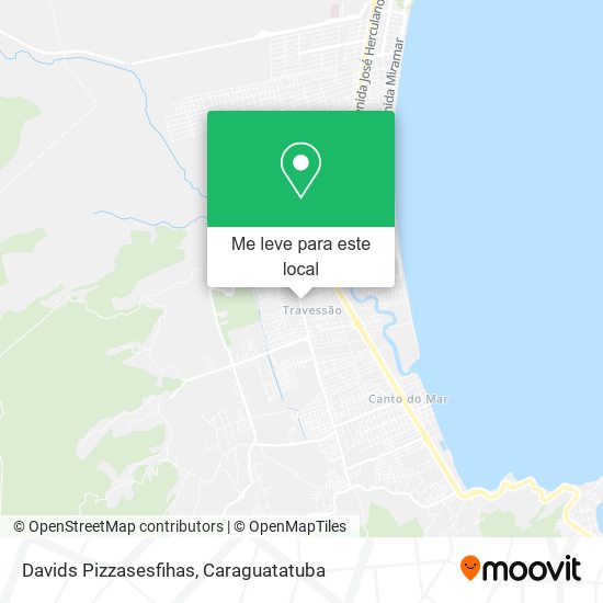 Davids Pizzasesfihas mapa