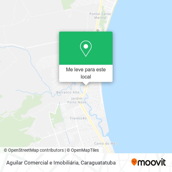Aguilar Comercial e Imobiliária mapa