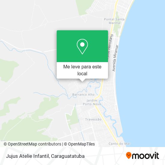 Jujus Atelie Infantil mapa