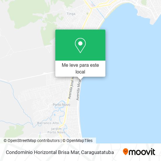 Condomínio Horizontal Brisa Mar mapa