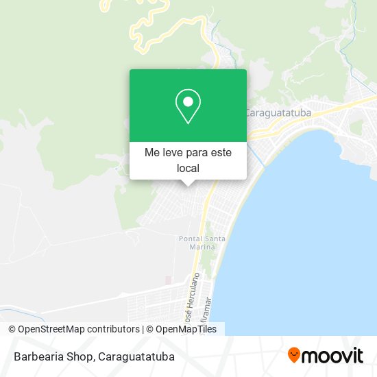 Barbearia Shop mapa