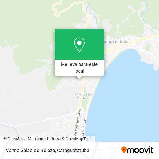 Vanna Salão de Beleza mapa