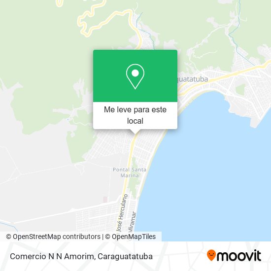 Comercio N N Amorim mapa