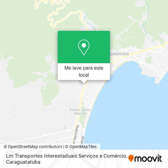 Lm Transportes Interestaduais Serviços e Comércio mapa
