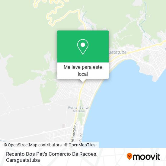 Recanto Dos Pet's Comercio De Racoes mapa