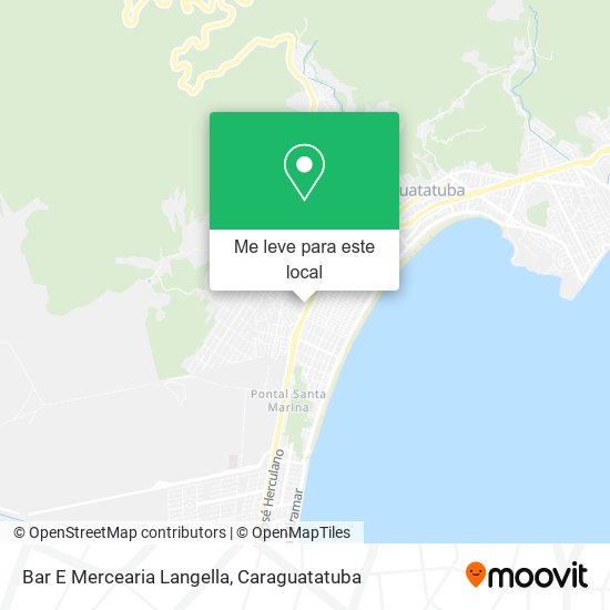 Bar E Mercearia Langella mapa