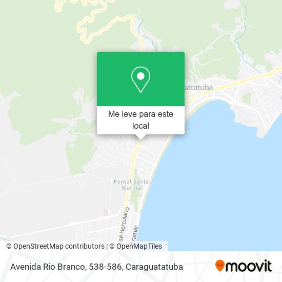 Avenida Rio Branco, 538-586 mapa