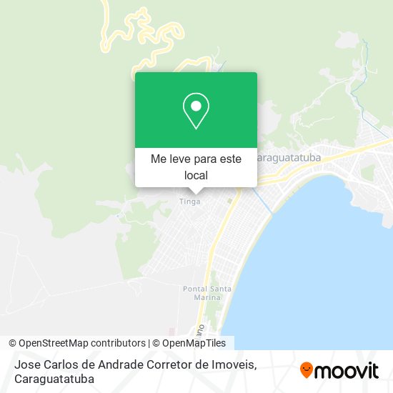 Jose Carlos de Andrade Corretor de Imoveis mapa