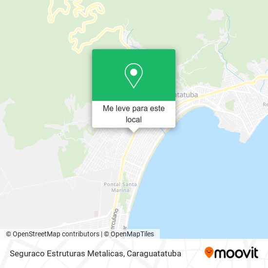 Seguraco Estruturas Metalicas mapa