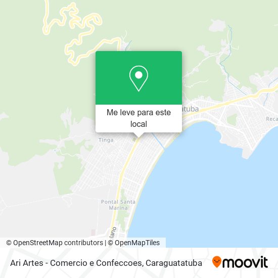 Ari Artes - Comercio e Confeccoes mapa