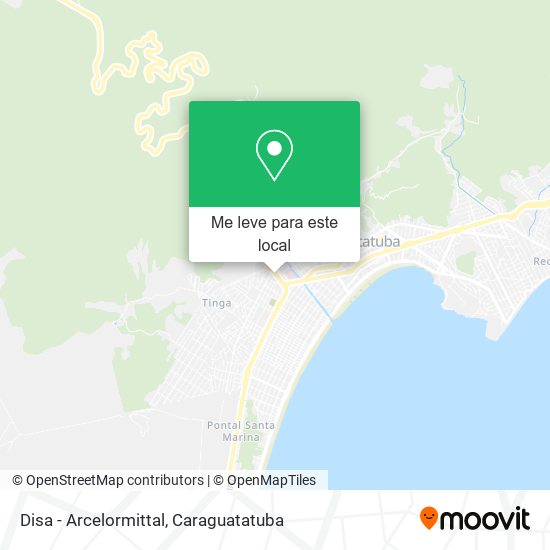Disa - Arcelormittal mapa