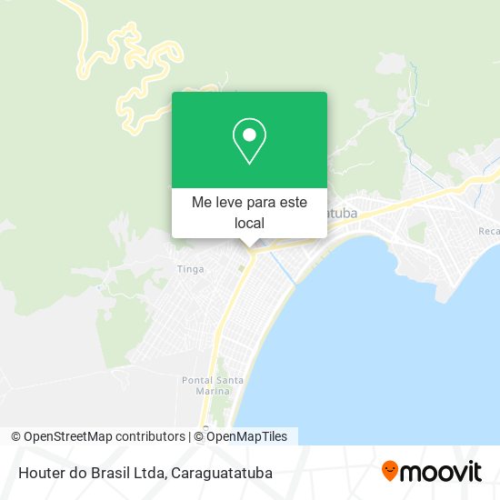 Houter do Brasil Ltda mapa