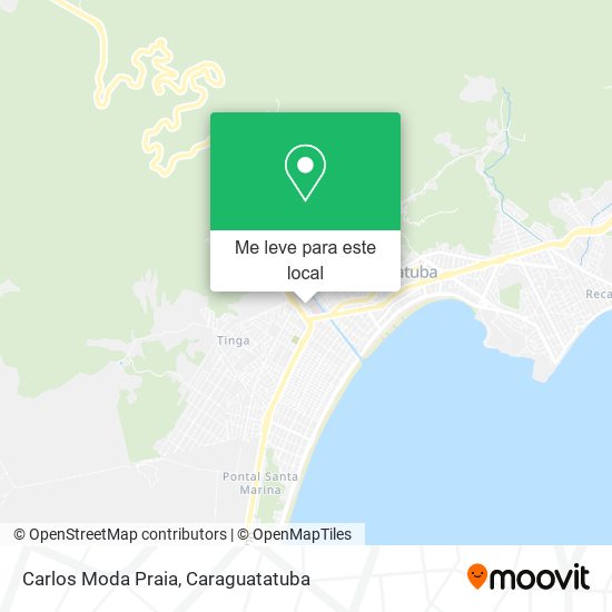 Carlos Moda Praia mapa