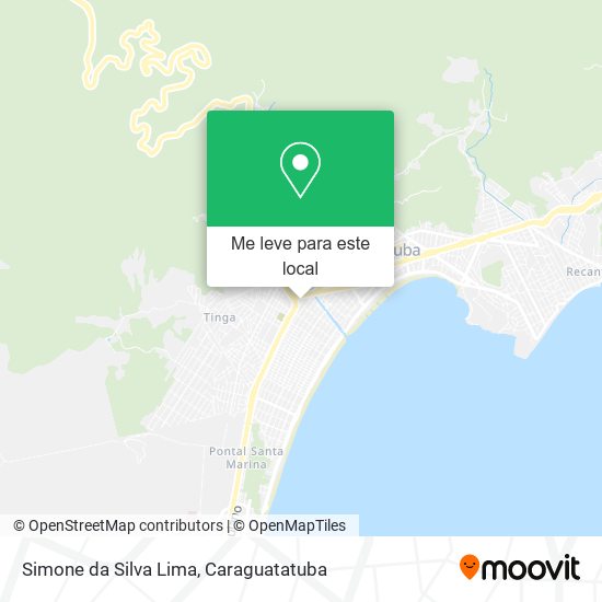 Simone da Silva Lima mapa