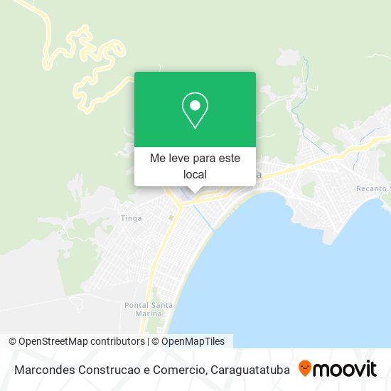 Marcondes Construcao e Comercio mapa