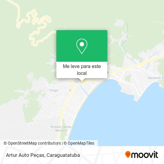 Artur Auto Peças mapa