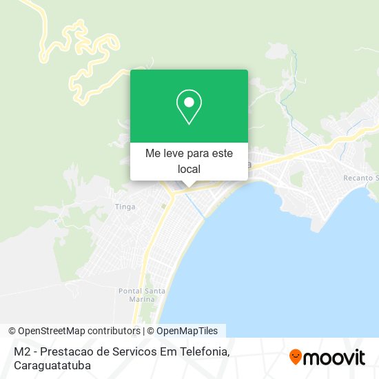 M2 - Prestacao de Servicos Em Telefonia mapa