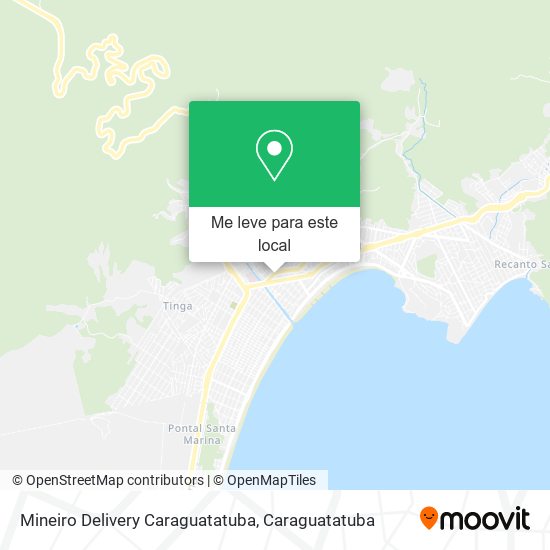 Mineiro Delivery Caraguatatuba mapa