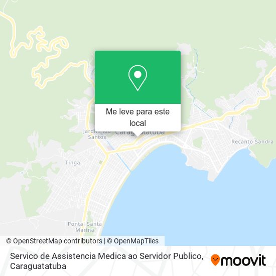 Servico de Assistencia Medica ao Servidor Publico mapa