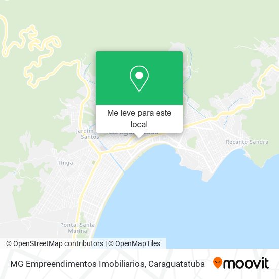 MG Empreendimentos Imobiliarios mapa