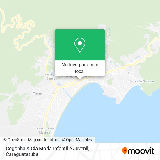 Cegonha & Cia Moda Infantil e Juvenil mapa