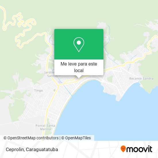 Ceprolin mapa