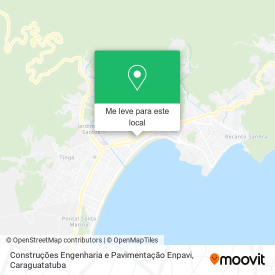 Construções Engenharia e Pavimentação Enpavi mapa