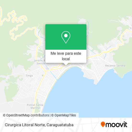 Cirurgica Litoral Norte mapa