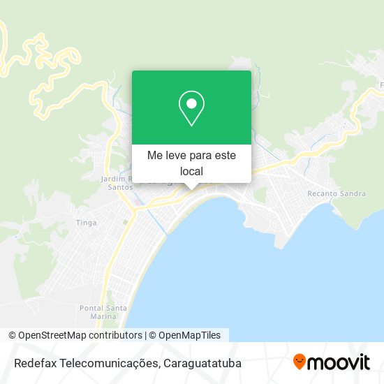 Redefax Telecomunicações mapa