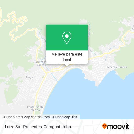 Luiza Su - Presentes mapa