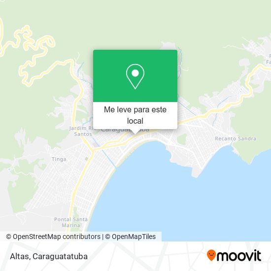 Altas mapa