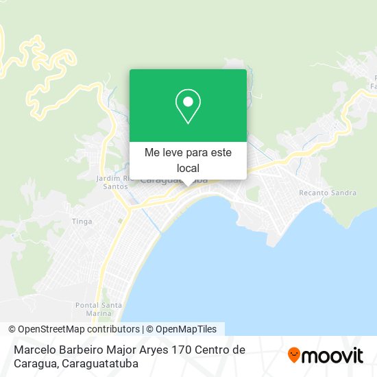 Marcelo Barbeiro Major Aryes 170 Centro de Caragua mapa